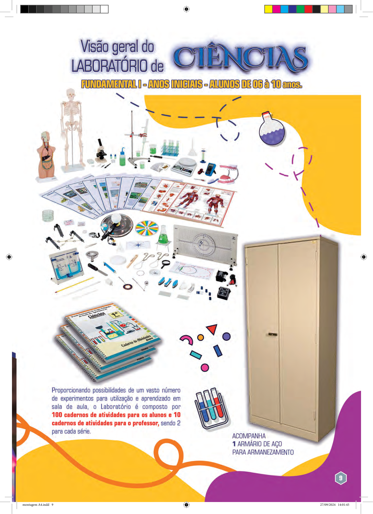 Laboratório de Ciências - Fundamental I - Anos Iniciais (06 a 10 anos)