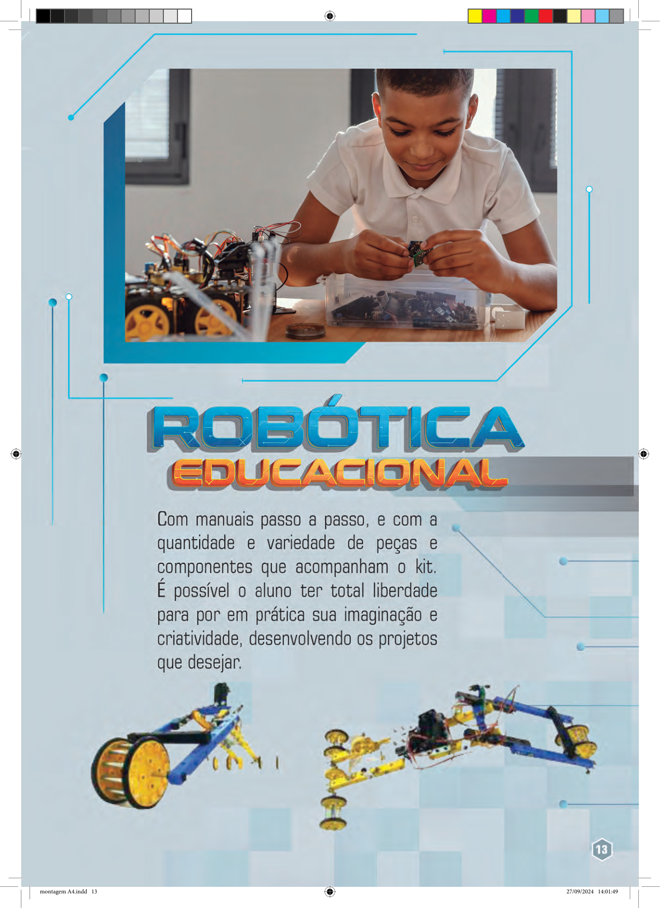 Laboratório de Robótica - Fundamental I - Nível 01 - Anos Iniciais (1° ao 3° ano)