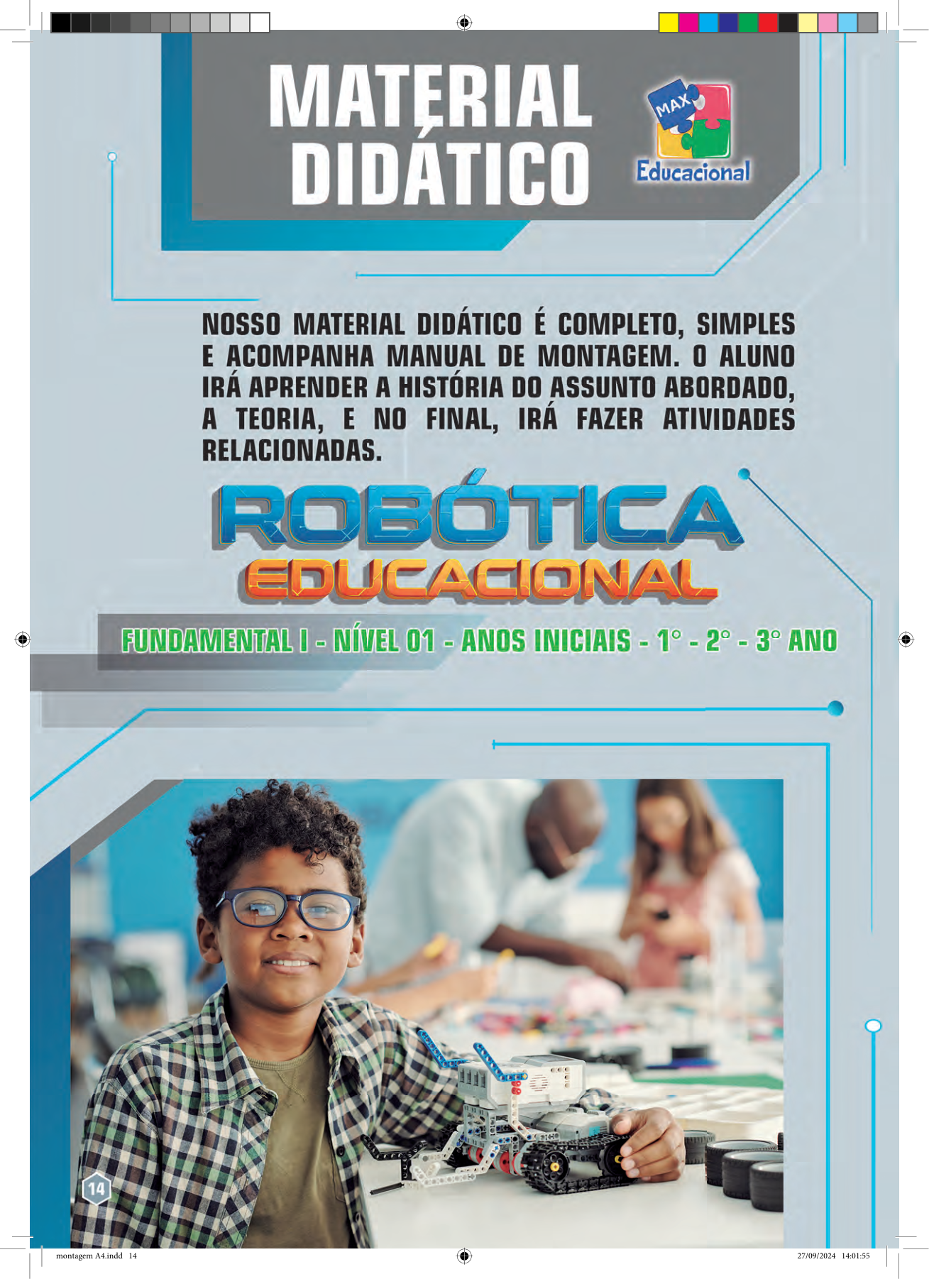 Laboratório de Robótica - Fundamental I - Nível 01 - Anos Iniciais (1° ao 3° ano)